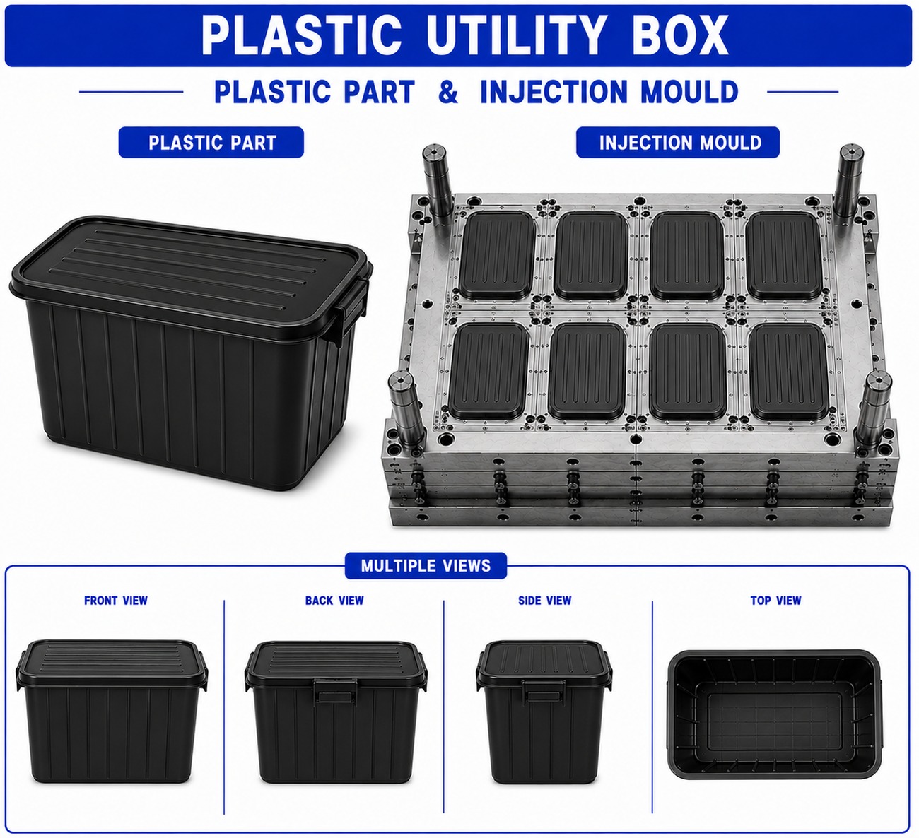 Plastic Utility Box Mould and Moulding Service